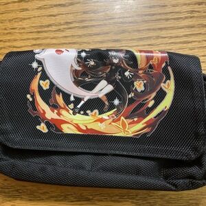 Hi Tao With Ghost Anime Surrounding Carved Qing Ke Small Zipper Bag